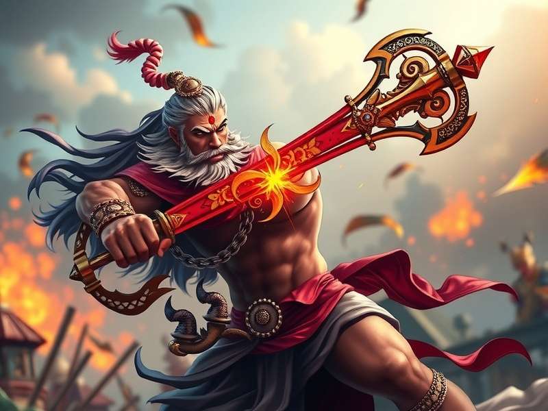Mighty Hindu Mace Game Hero Image